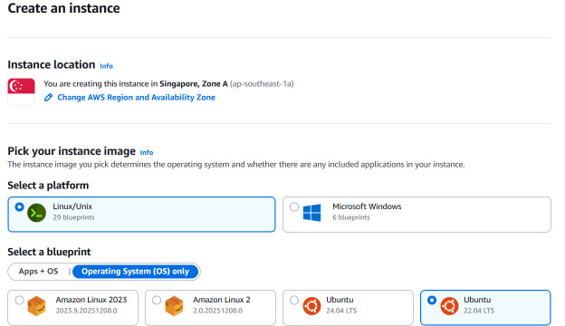 Image of Creating Docker Instances