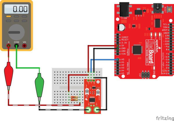 Image of Current Sensor Breakout (ACS723) Hookup Guide
