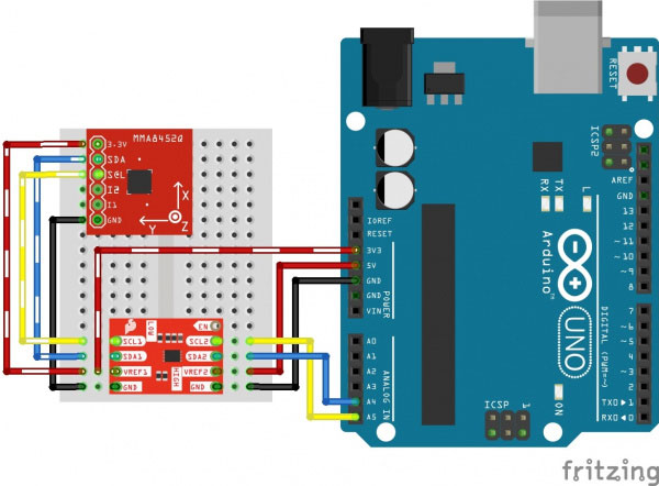 Image of PCA9306 Logic Level Translator Hookup Guide (v2)