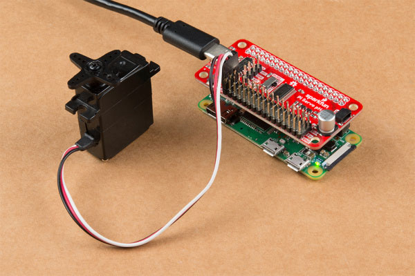 Image of Pi Servo pHAT (v2) Hookup Guide