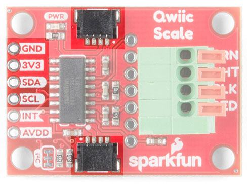Image of Qwiic Scale Hookup Guide
