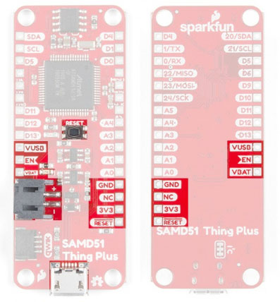 Image of SAMD51 Thing Plus Hookup Guide
