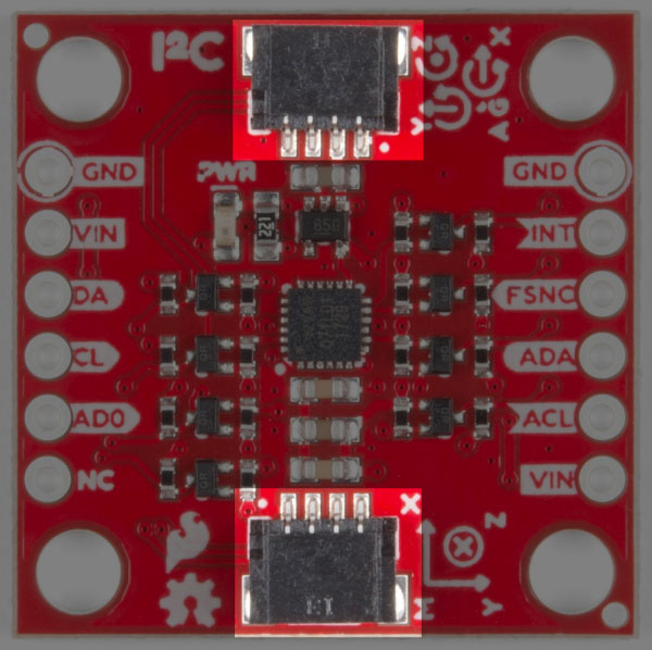 Image of SparkFun 9DoF IMU (ICM-20948) Breakout Hookup Guide