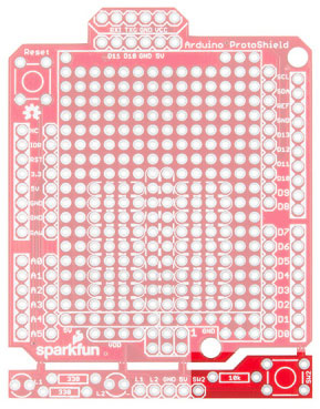 Image of SparkFun Arduino ProtoShield Hookup Guide