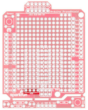 Image of SparkFun Arduino ProtoShield Hookup Guide