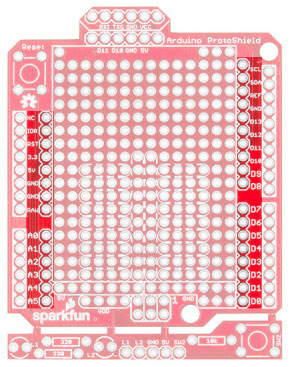 Image of SparkFun Arduino ProtoShield Hookup Guide