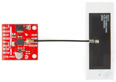 Image of SparkFun GPS Breakout (ZOE-M8Q and SAM-M8Q) Hookup Guide