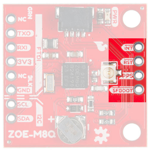 Image of SparkFun GPS Breakout (ZOE-M8Q and SAM-M8Q) Hookup Guide