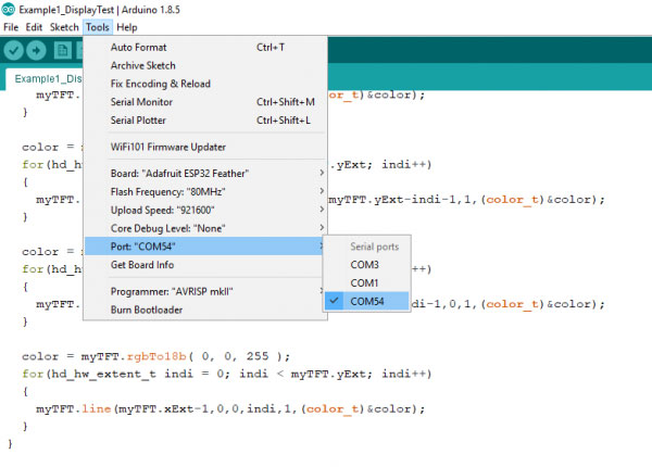 Image of TFT LCD Breakout 1.8in 128x160 Hookup Guide