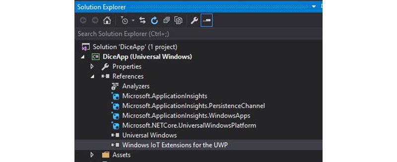 Figure 4: Windows IoT 10 reference added