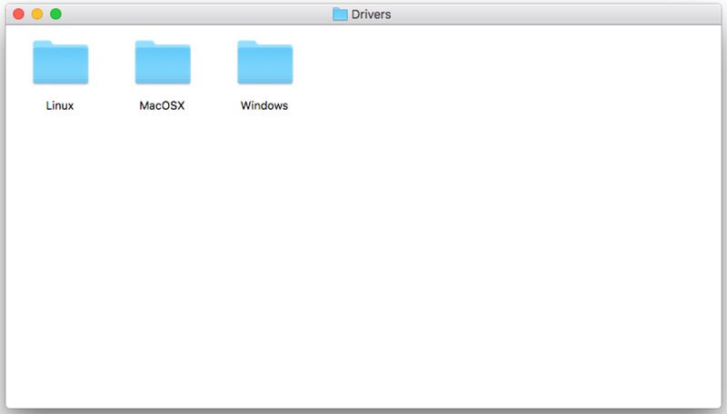 Install Drivers for your Operating System