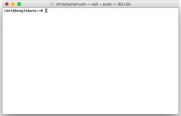 BeagleBone Command Line