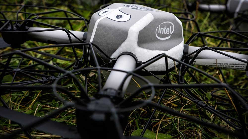 Image of Intel Shooting Star Drone