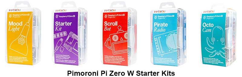 Image of Pimoroni Pi Zero W Starter Kits