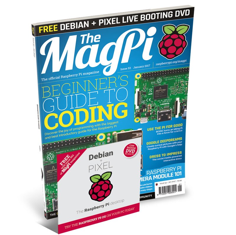 PIXEL OS Available in the MagPi Magazine