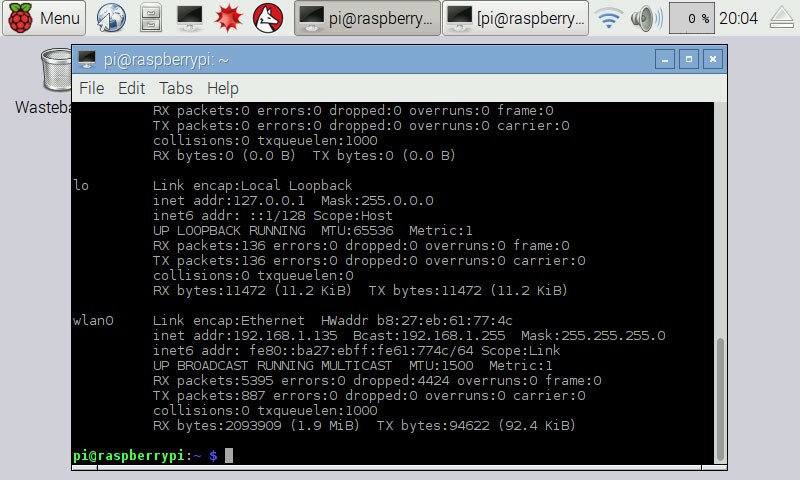 Image of the WiFi and Bluetooth Pi 3 - Figure 6