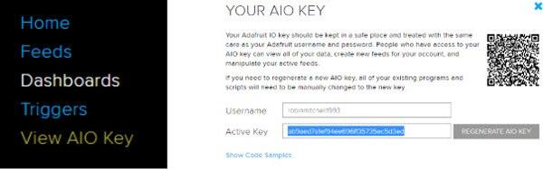 Sending and Receiving data with Adafruit IO and Python