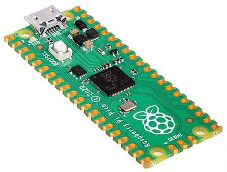 Raspberry Pi RP2040 Microcontroller Now Available