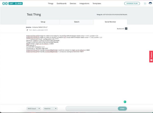 Getting Started with the Arduino IoT Cloud