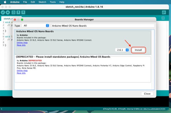 Getting Started with the Arduino RP2040 Connect and the Arduino IDE