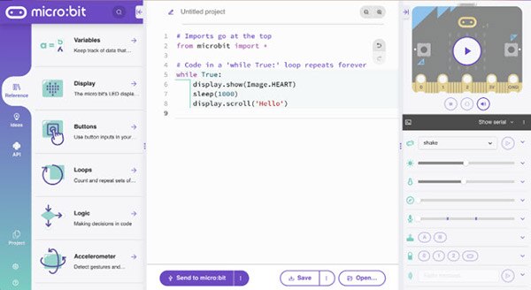 Welcome to the New Micro:Bit Python Editor