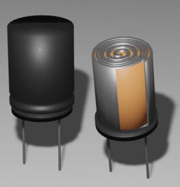 Electrolytic and Ceramic Capacitors