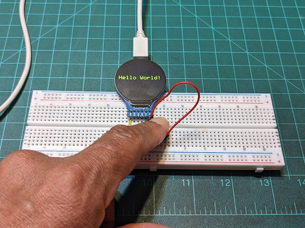 Programming a RoundyFi LCD to Display Messages