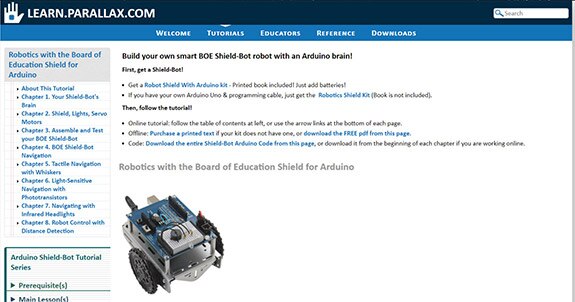 Robotics Education: Robot Tour Part 1