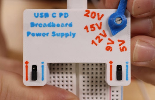 Build Your Own USB-C Powered Breadboard Supply