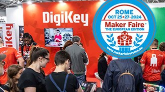 Discover DigiKey’s Booth at Maker Faire Rome 2024: Tech Demos and Fun Activities