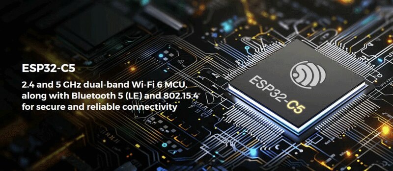 Image of Core Features of the ESP32-C5 Module