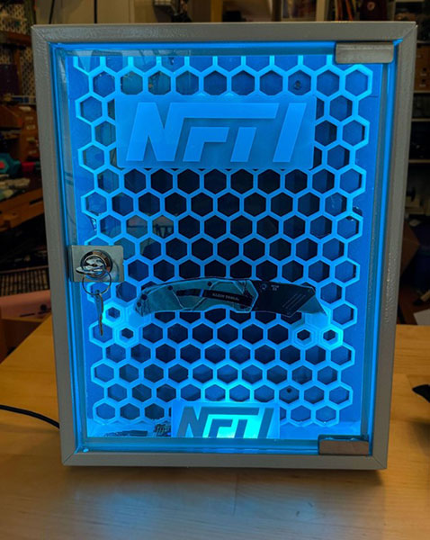 Image of Smart Knife Display - YouTube Makers Secret Santa 2025