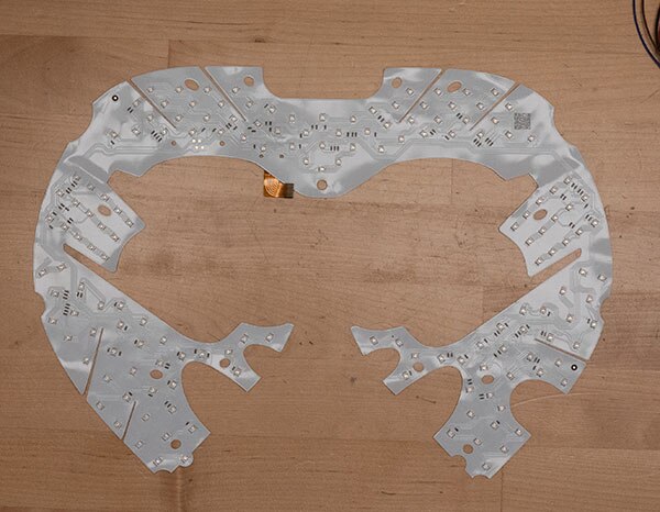 Image of Teardown of CurrentBody Series 2 and Shark Cryoglow LED Therapy Masks