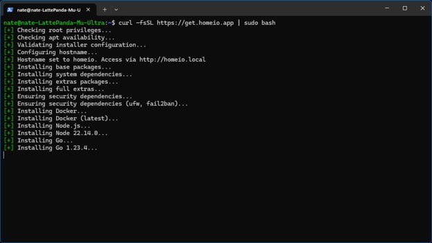 Image of Homeio: A Friendly Starting Point for Your First Home Server