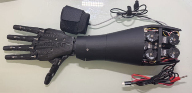 Image of Low-Cost, Power Efficient EMG Prosthetic Hand (Part 3)