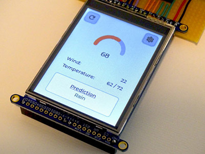 Smart Weather Display with Arduino and Machine Learning