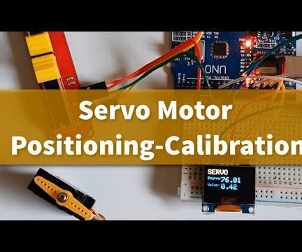 Servo Motor Positioning & Calibration – Visuino & Arduino