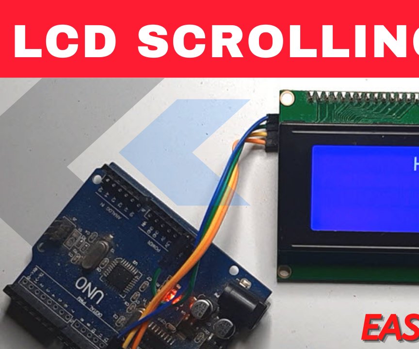 Scrolling Text on LCD I2C with Arduino – Step by Step Guide